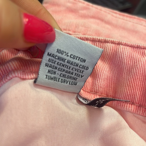 NWT Flying Angel High Rise Loose Fit Denim Cargo Jeans - Picture 8 of 9